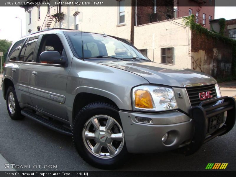 Pewter Metallic / Dark Pewter 2002 GMC Envoy SLT 4x4
