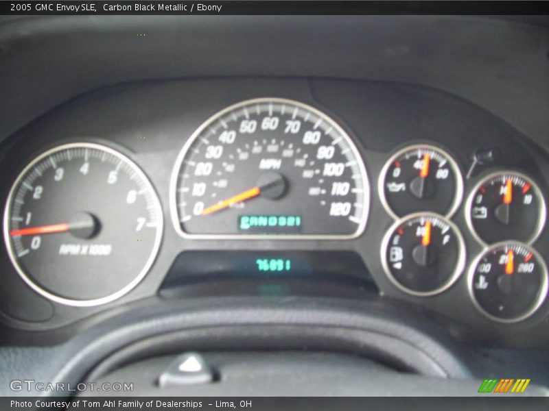 Carbon Black Metallic / Ebony 2005 GMC Envoy SLE