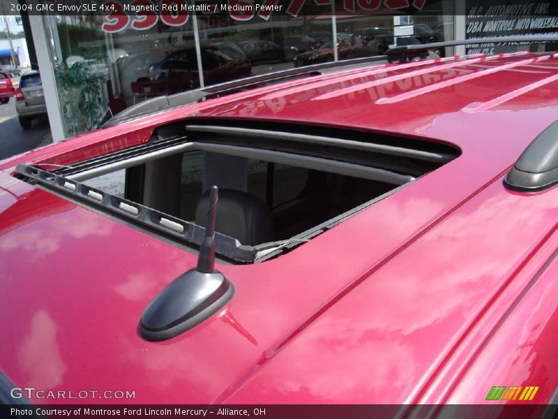 Magnetic Red Metallic / Medium Pewter 2004 GMC Envoy SLE 4x4