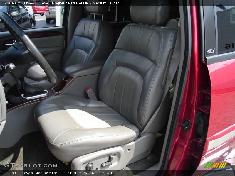 Magnetic Red Metallic / Medium Pewter 2004 GMC Envoy SLE 4x4