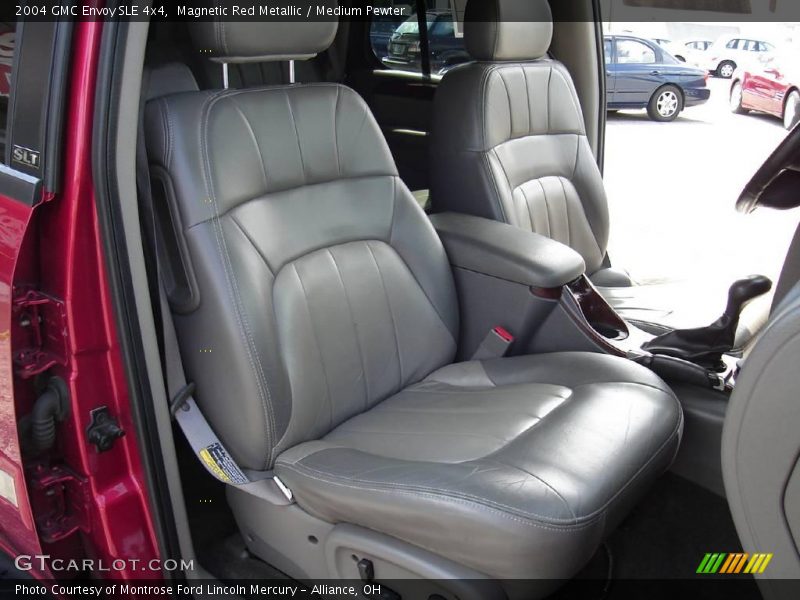 Magnetic Red Metallic / Medium Pewter 2004 GMC Envoy SLE 4x4