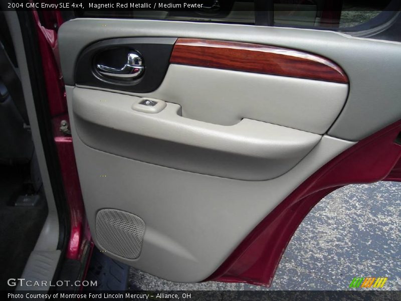 Magnetic Red Metallic / Medium Pewter 2004 GMC Envoy SLE 4x4