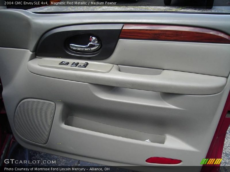 Magnetic Red Metallic / Medium Pewter 2004 GMC Envoy SLE 4x4