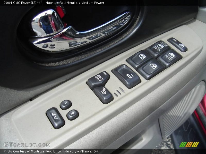 Magnetic Red Metallic / Medium Pewter 2004 GMC Envoy SLE 4x4
