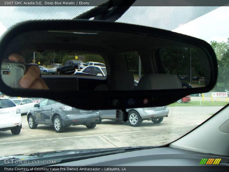 Deep Blue Metallic / Ebony 2007 GMC Acadia SLE