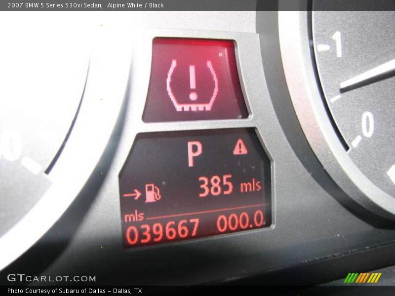 Alpine White / Black 2007 BMW 5 Series 530xi Sedan