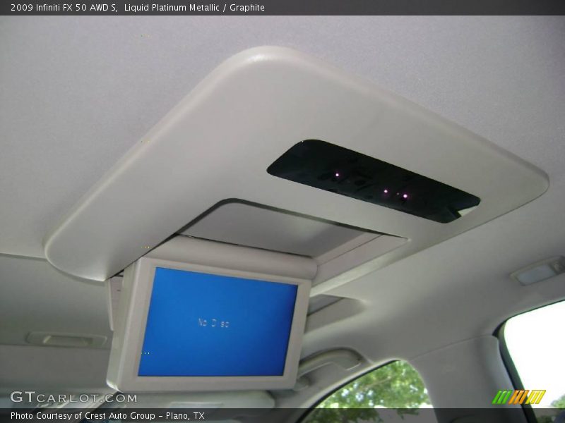 Liquid Platinum Metallic / Graphite 2009 Infiniti FX 50 AWD S