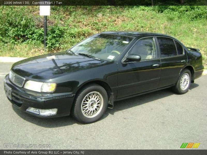Cypress Pearl / Tan 1996 Infiniti I 30