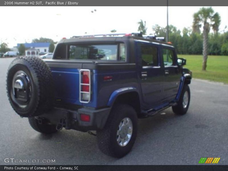 Pacific Blue / Ebony 2006 Hummer H2 SUT
