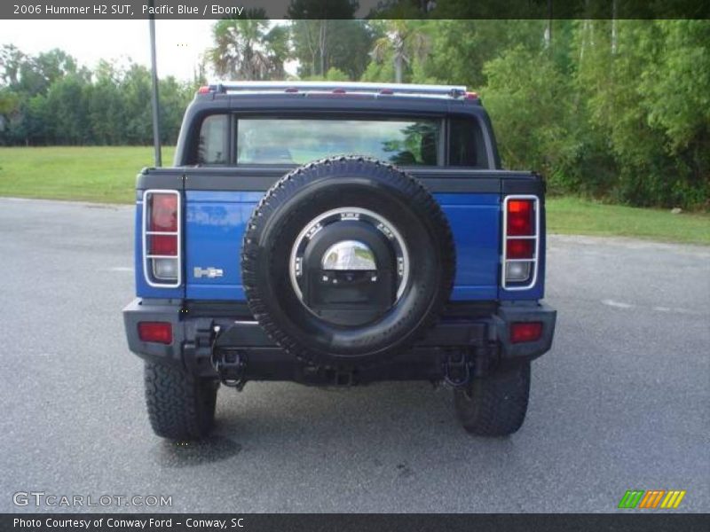Pacific Blue / Ebony 2006 Hummer H2 SUT