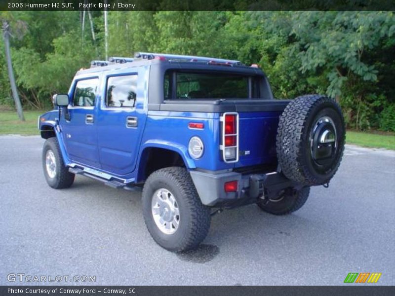 Pacific Blue / Ebony 2006 Hummer H2 SUT