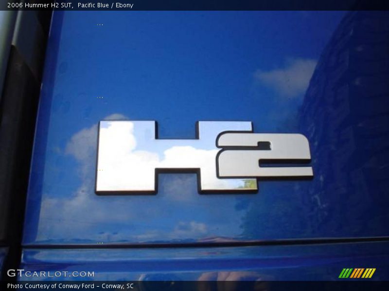 Pacific Blue / Ebony 2006 Hummer H2 SUT