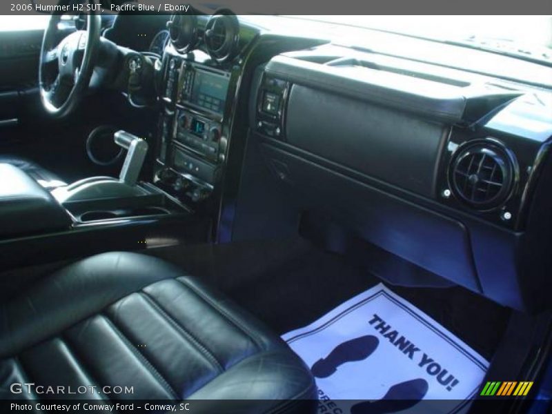 Pacific Blue / Ebony 2006 Hummer H2 SUT