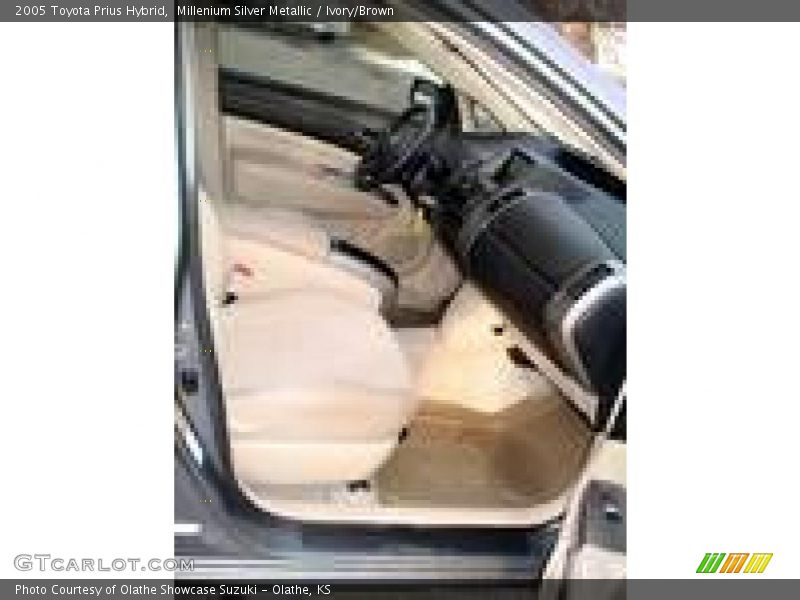 Millenium Silver Metallic / Ivory/Brown 2005 Toyota Prius Hybrid