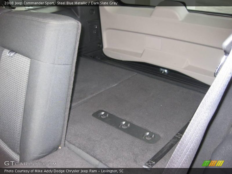 Steel Blue Metallic / Dark Slate Gray 2008 Jeep Commander Sport