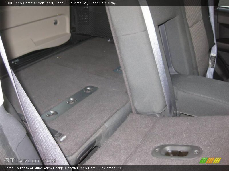 Steel Blue Metallic / Dark Slate Gray 2008 Jeep Commander Sport