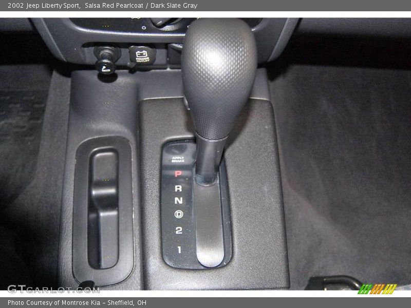 Salsa Red Pearlcoat / Dark Slate Gray 2002 Jeep Liberty Sport