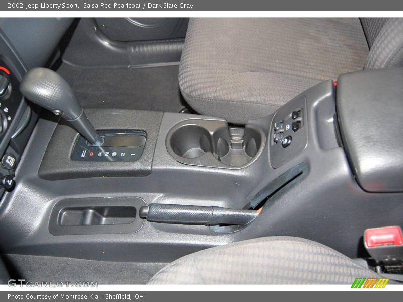 Salsa Red Pearlcoat / Dark Slate Gray 2002 Jeep Liberty Sport