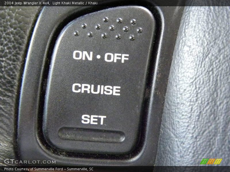 Light Khaki Metallic / Khaki 2004 Jeep Wrangler X 4x4