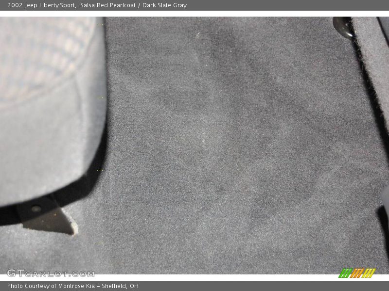 Salsa Red Pearlcoat / Dark Slate Gray 2002 Jeep Liberty Sport