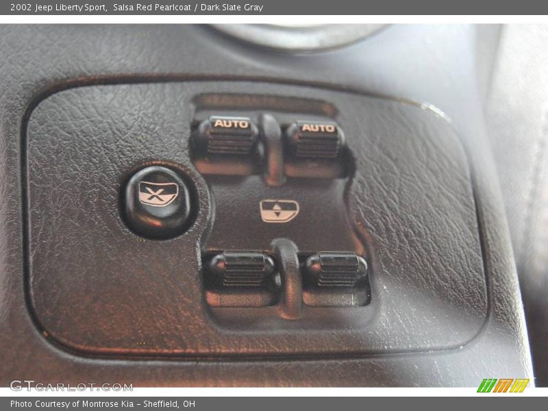 Salsa Red Pearlcoat / Dark Slate Gray 2002 Jeep Liberty Sport