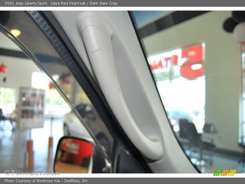 Salsa Red Pearlcoat / Dark Slate Gray 2002 Jeep Liberty Sport