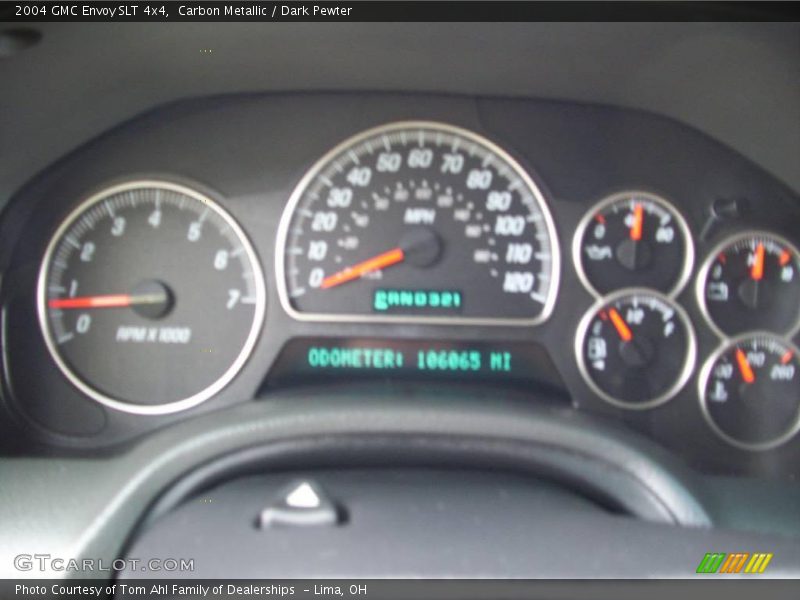 Carbon Metallic / Dark Pewter 2004 GMC Envoy SLT 4x4