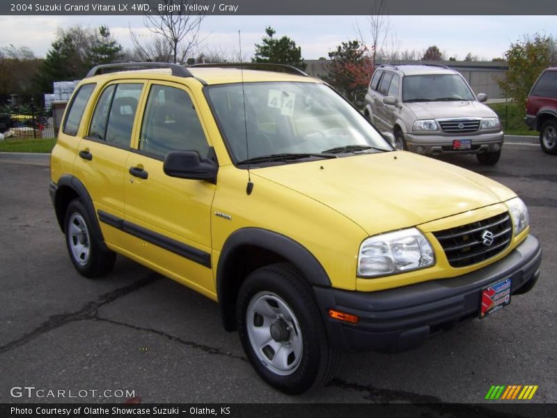 Bright Yellow / Gray 2004 Suzuki Grand Vitara LX 4WD