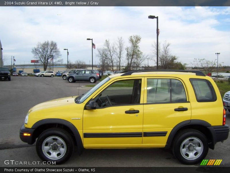 Bright Yellow / Gray 2004 Suzuki Grand Vitara LX 4WD
