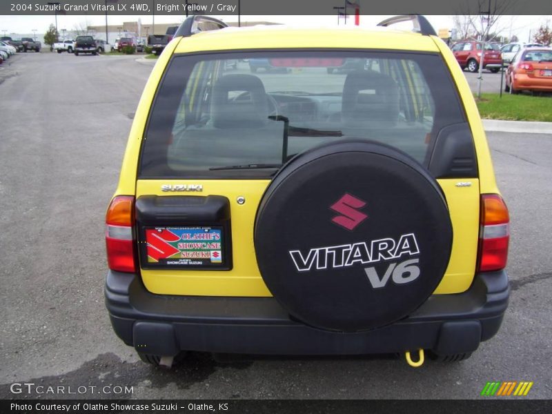 Bright Yellow / Gray 2004 Suzuki Grand Vitara LX 4WD