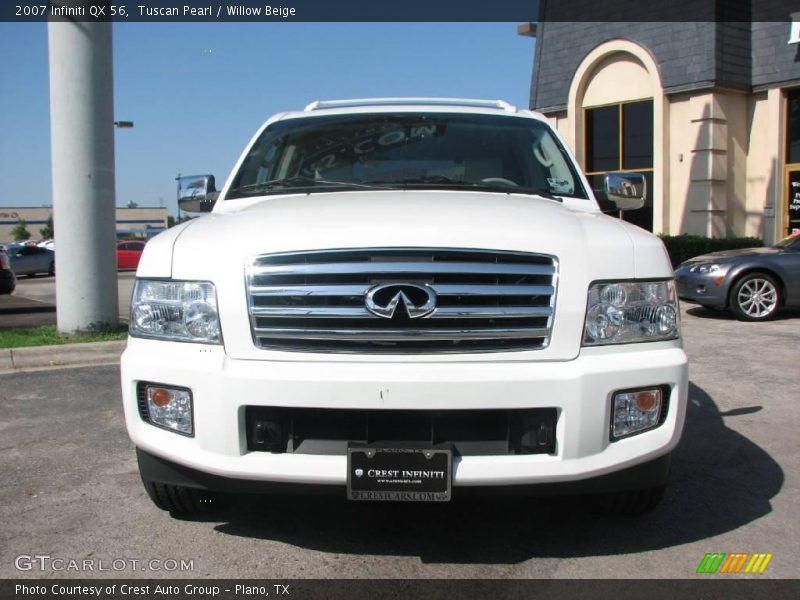 Tuscan Pearl / Willow Beige 2007 Infiniti QX 56