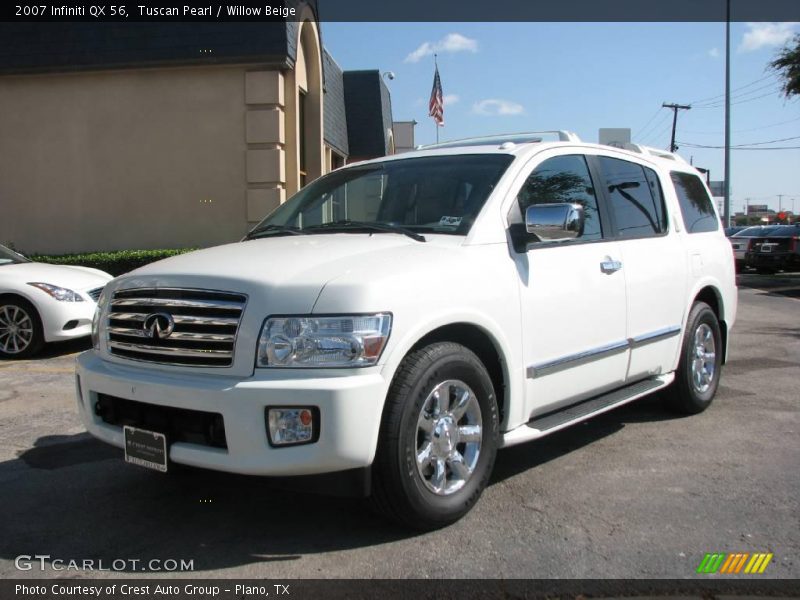 Tuscan Pearl / Willow Beige 2007 Infiniti QX 56