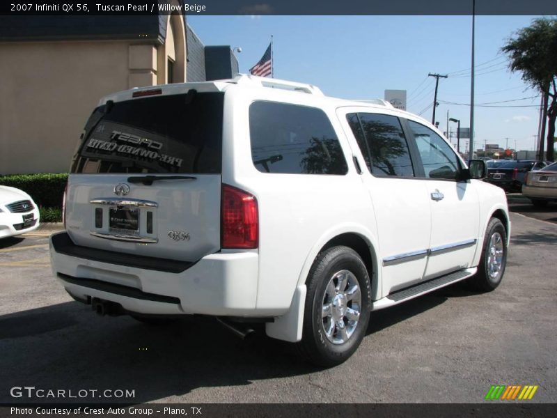Tuscan Pearl / Willow Beige 2007 Infiniti QX 56