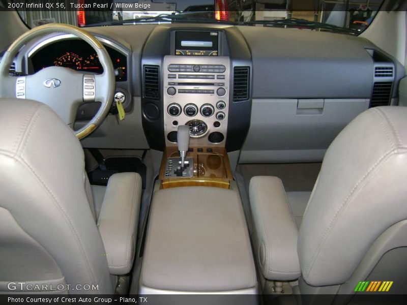 Tuscan Pearl / Willow Beige 2007 Infiniti QX 56