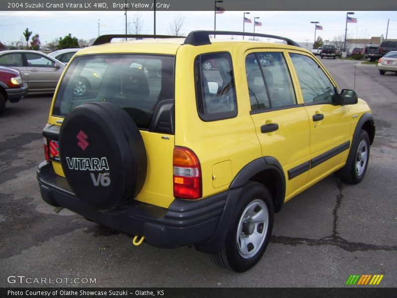 Bright Yellow / Gray 2004 Suzuki Grand Vitara LX 4WD