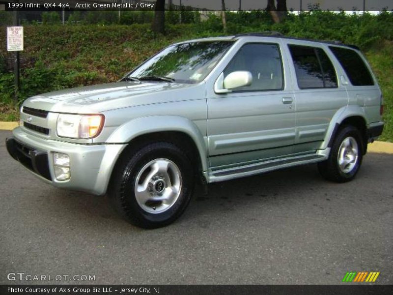 Arctic Green Metallic / Grey 1999 Infiniti QX4 4x4