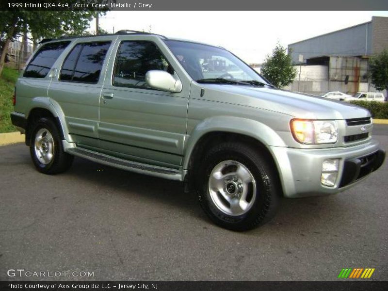 Arctic Green Metallic / Grey 1999 Infiniti QX4 4x4