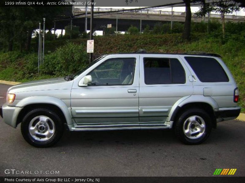 Arctic Green Metallic / Grey 1999 Infiniti QX4 4x4
