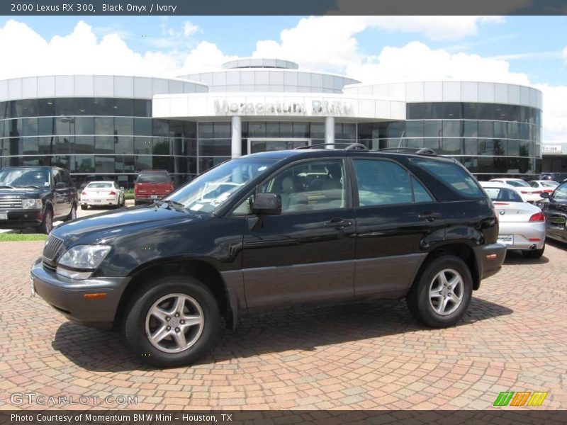 Black Onyx / Ivory 2000 Lexus RX 300