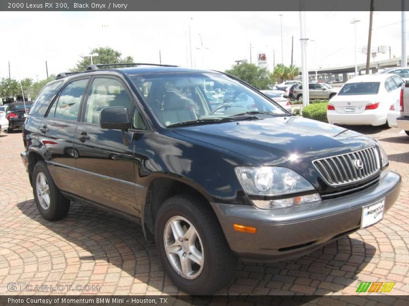Black Onyx / Ivory 2000 Lexus RX 300