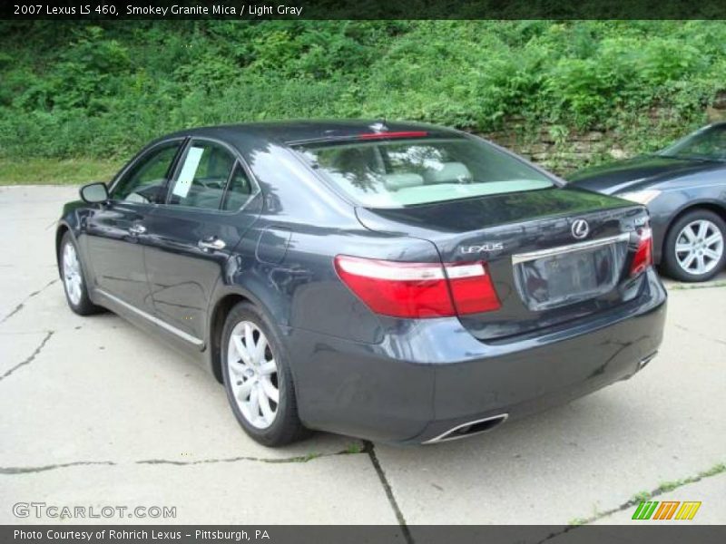 Smokey Granite Mica / Light Gray 2007 Lexus LS 460