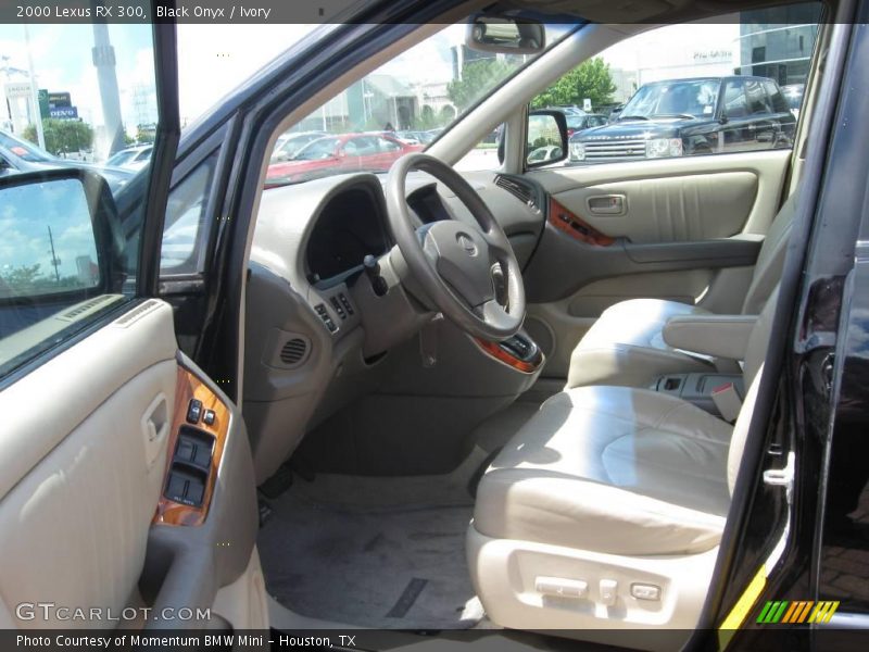 Black Onyx / Ivory 2000 Lexus RX 300