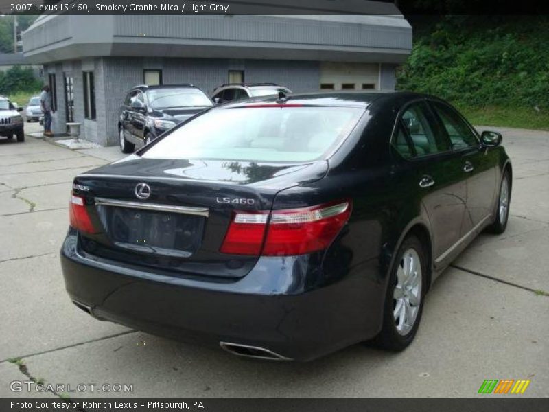 Smokey Granite Mica / Light Gray 2007 Lexus LS 460