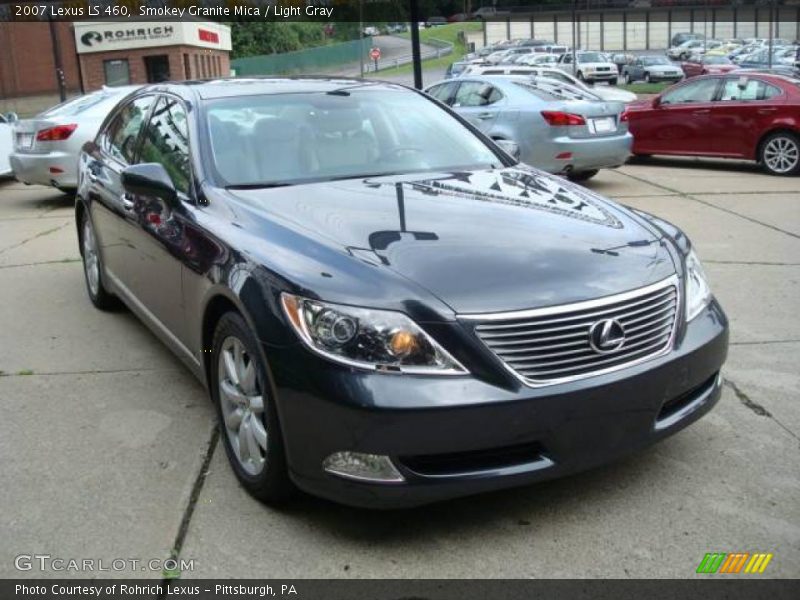 Smokey Granite Mica / Light Gray 2007 Lexus LS 460
