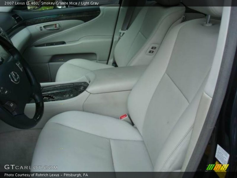 Smokey Granite Mica / Light Gray 2007 Lexus LS 460