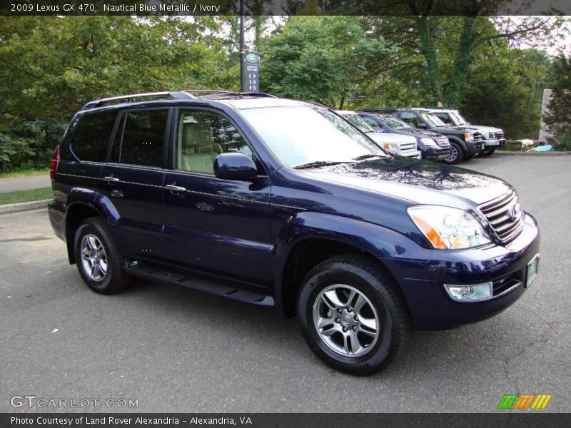 Nautical Blue Metallic / Ivory 2009 Lexus GX 470