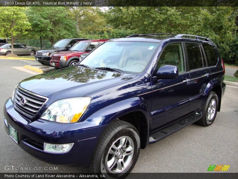 Nautical Blue Metallic / Ivory 2009 Lexus GX 470