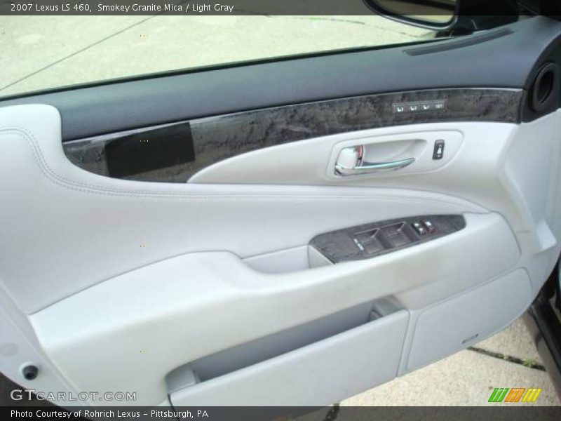 Smokey Granite Mica / Light Gray 2007 Lexus LS 460