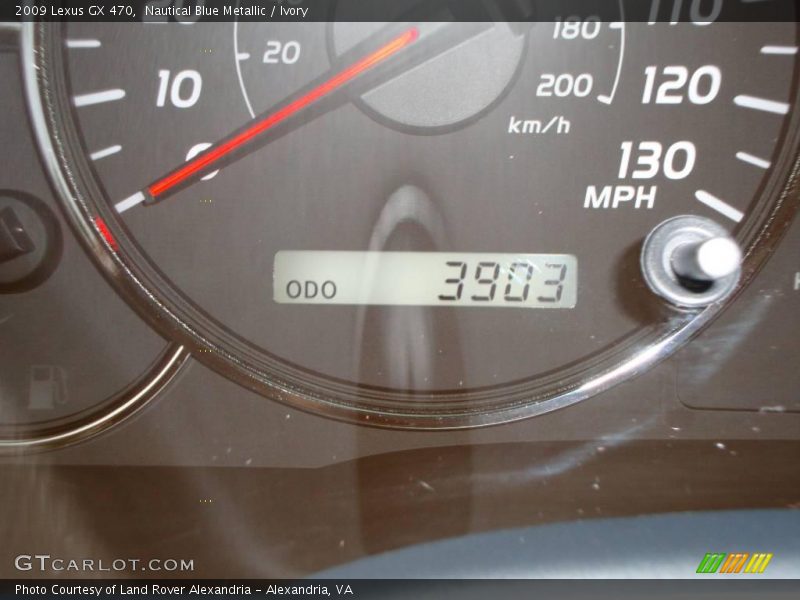 Nautical Blue Metallic / Ivory 2009 Lexus GX 470