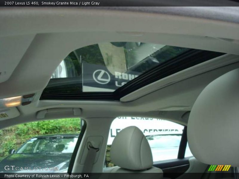 Smokey Granite Mica / Light Gray 2007 Lexus LS 460